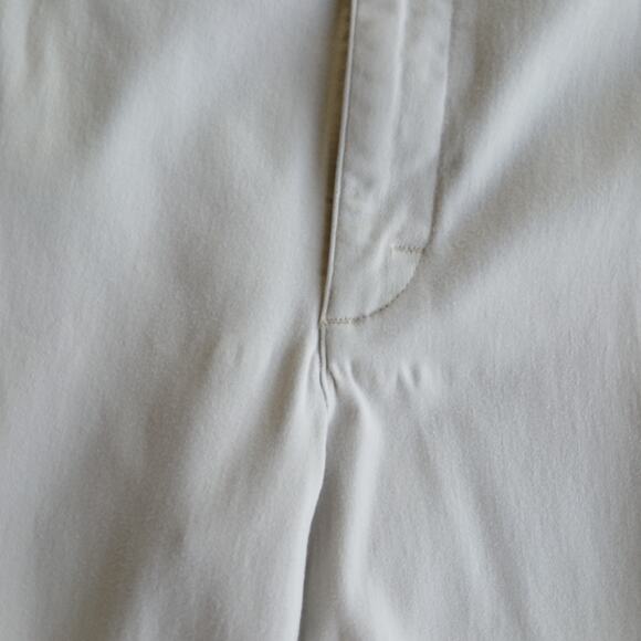 Lee Just Below the Waist Khaki White Slacks size 16S short slimming trousers - Picture 13 of 16